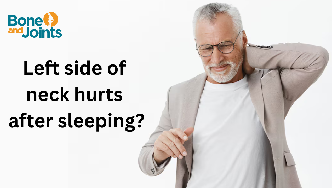 neck pain after sleeping